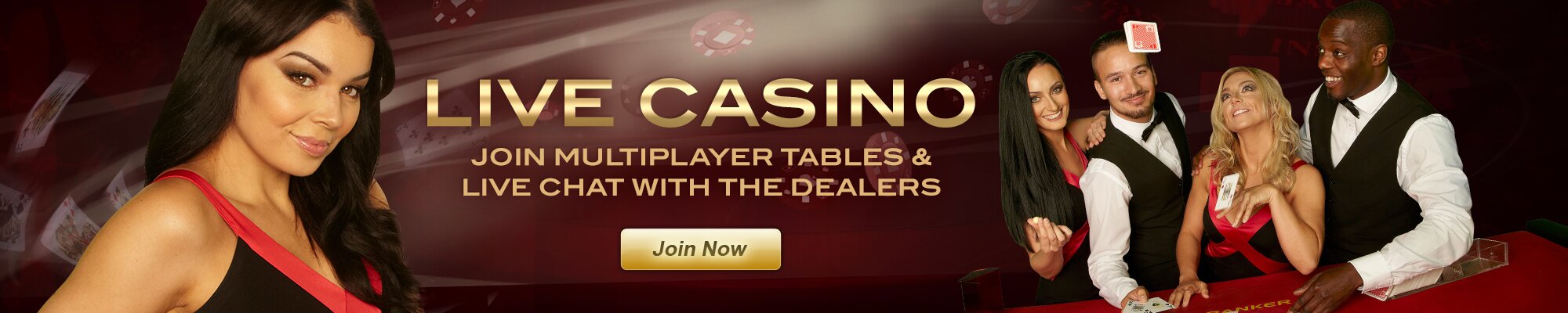 Live Casino Play with smoking hot dealers